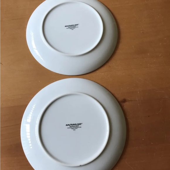 Lot Of 2 Rachael Ray “Hoot” Small Plates - 8” Diameter. - Picture 2 of 2